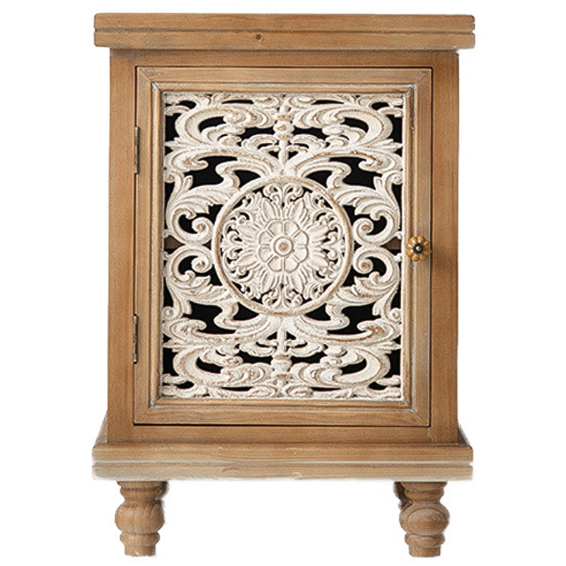 Тумба Frederic Provence Nightstand Древесина Бежевый Тумба Frederic Provence Nightstand Древесина Бежевый в Волгограде | Loft Concept