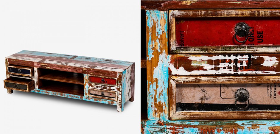 TV-тумба Antique Wood TV TV-тумба Antique Wood TV - Loft-Concept в Волгограде