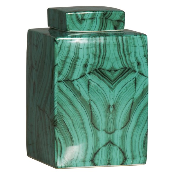 Декоративный сосуд MALACHITE Малахит Декоративный сосуд MALACHITE Малахит в Волгограде | Loft Concept