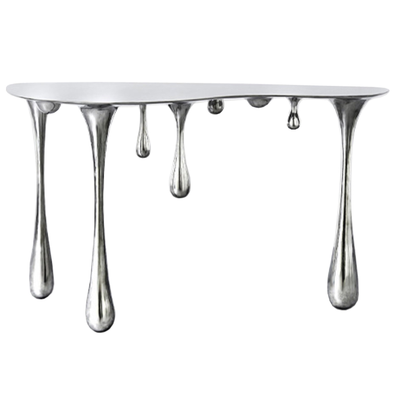 Дизайнерская Консоль Melting Silver Console Zhipeng Tan Серебряный Дизайнерская Консоль Melting Silver Console Zhipeng Tan Серебряный в Волгограде | Loft Concept