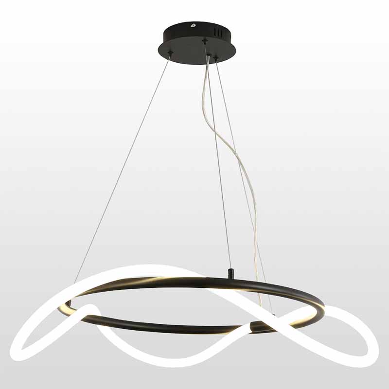 Люстра Luke Lampco Tracer Chandelier Black 60 Белый Черный Люстра Luke Lampco Tracer Chandelier Black 60 Белый Черный в Волгограде | Loft Concept