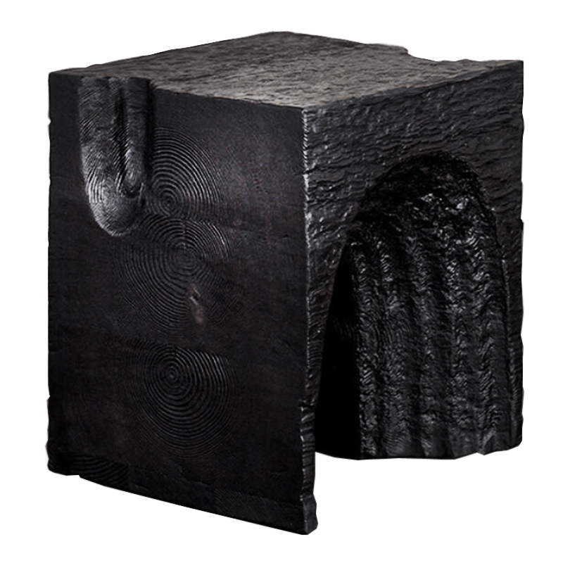 Приставной стол Kelly Wearstler Черный Echo Stool Черный Приставной стол Kelly Wearstler Черный Echo Stool Черный в Волгограде | Loft Concept