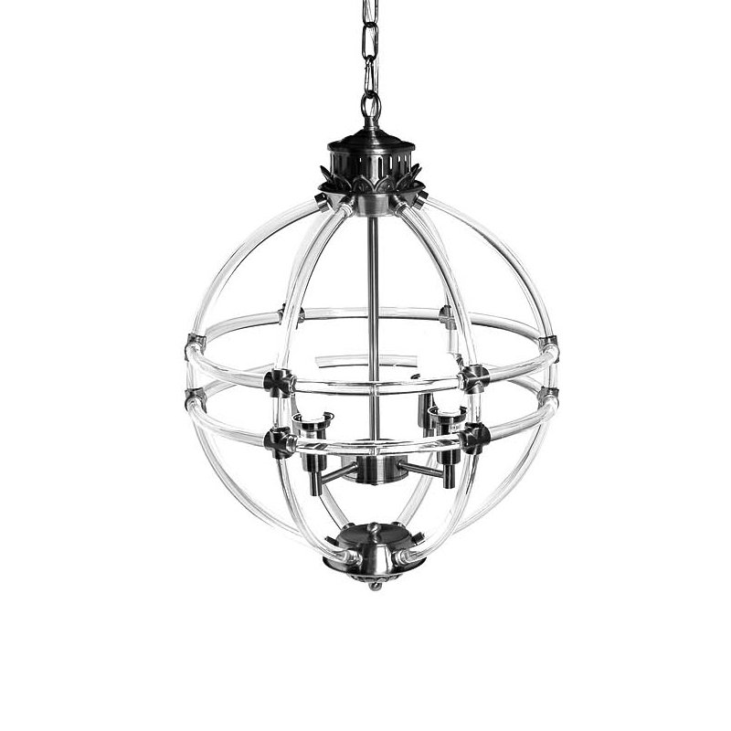 Люстра Eichholtz Chandelier Impero Silver Никель Прозрачный Люстра Eichholtz Chandelier Impero Silver Никель Прозрачный в Волгограде | Loft Concept