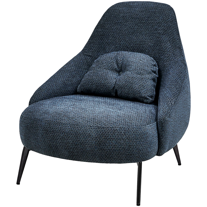 Кресло Lorits Chair Черный Темно-синий Кресло Lorits Chair Черный Темно-синий в Волгограде | Loft Concept