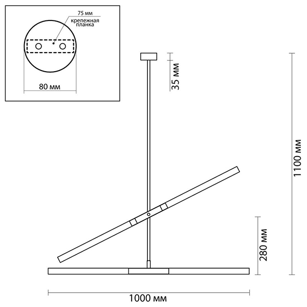 Светильник Gold Delta Light 4 lamp Светильник Gold Delta Light 4 lamp в Волгограде