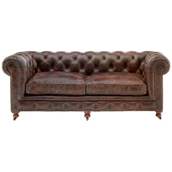Диван Chesterfield Rebel Sofa Andrew Martin Коричневый в Волгограде | Loft Concept 