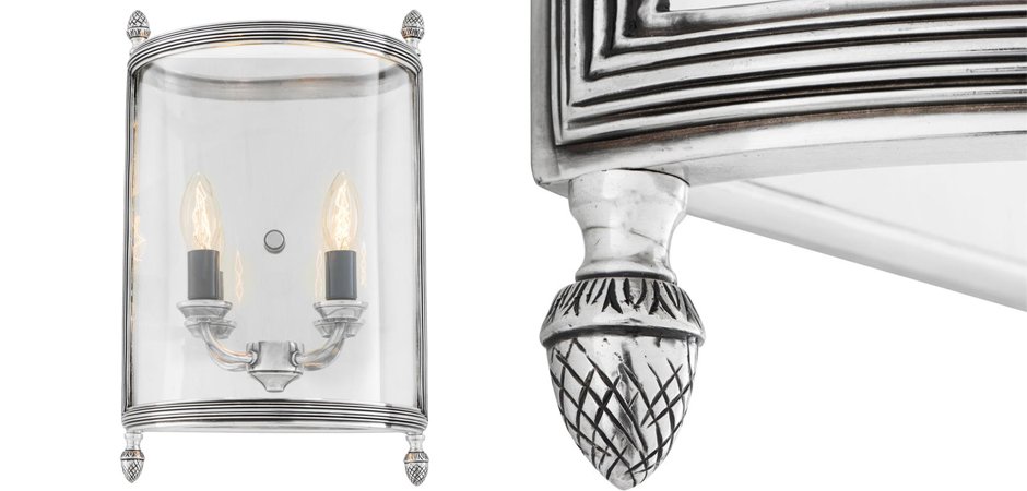 Бра Wall Lamp Lennon M Silver - Loft-Concept в Волгограде