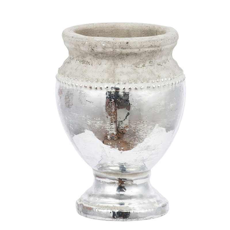 Ваза Vase Argenta Cup silver 23 Серебряный Ваза Vase Argenta Cup silver 23 Серебряный в Волгограде | Loft Concept