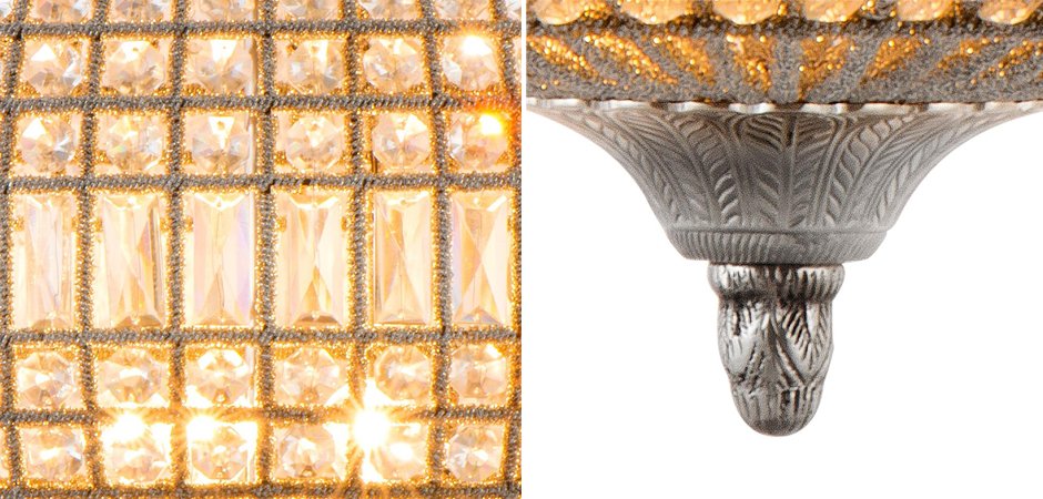 Люстра Chandelier Kasbah Oval L Nickel - Loft-Concept в Волгограде