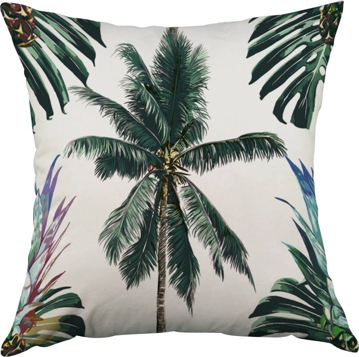 Декоративная подушка Tropics #6 Зеленый Декоративная подушка Tropics #6 Зеленый в Волгограде | Loft Concept
