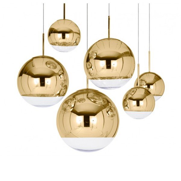 Подвесной светильник Mirror Ball Gold Золотой Подвесной светильник Mirror Ball Gold Золотой в Волгограде | Loft Concept