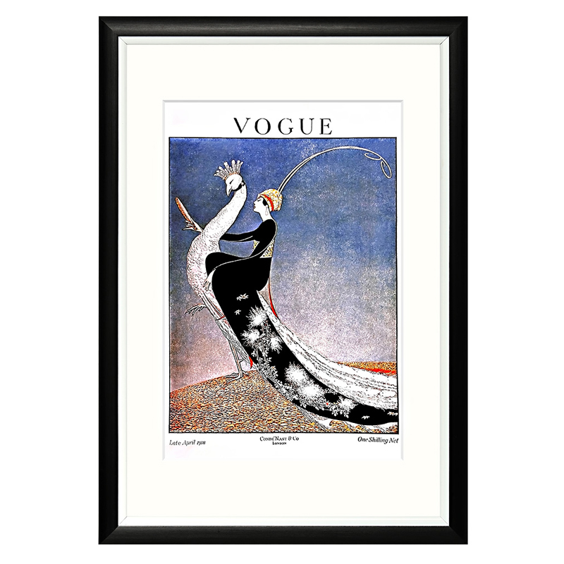 Постер Vogue April 1918 Мульти Постер Vogue April 1918 Мульти в Волгограде | Loft Concept