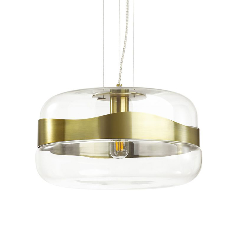 Люстра Igon Gold Lamp Золотой Прозрачный Люстра Igon Gold Lamp Золотой Прозрачный в Волгограде | Loft Concept