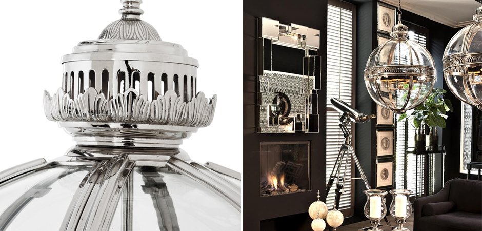 Люстра Lantern Residential Nickel L - Loft-Concept в Волгограде