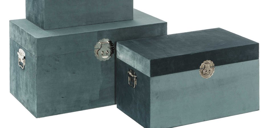 Комплект сундуков Turquoise Texture - Loft-Concept в Волгограде