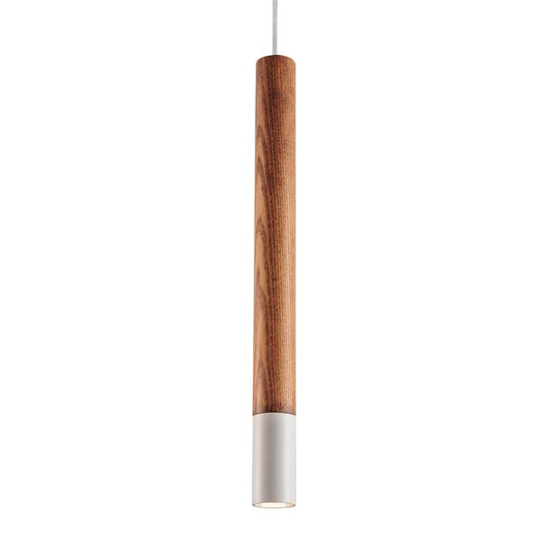Подвесной светильник Trumpet Wood Pendant Lamp Коричневый Подвесной светильник Trumpet Wood Pendant Lamp Коричневый в Волгограде | Loft Concept