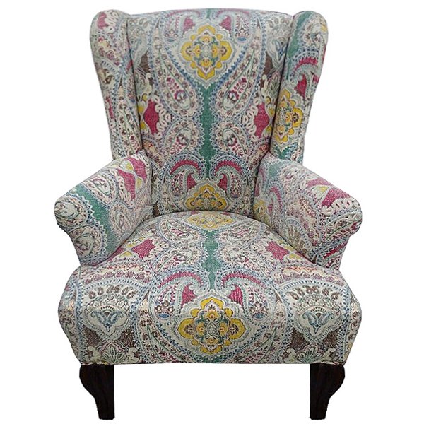 Кресло с орнаментом Paisley Chair Мульти Кресло с орнаментом Paisley Chair Мульти в Волгограде | Loft Concept