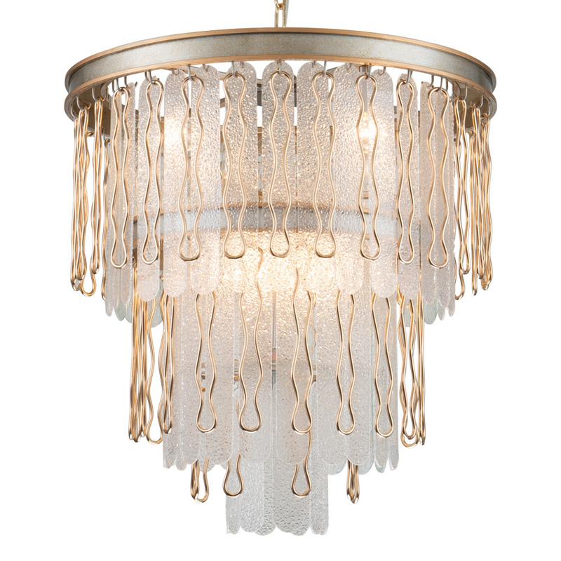 Люстра Abel Chandelier 60 Золотой Серебряный Прозрачный Люстра Abel Chandelier 60 Золотой Серебряный Прозрачный в Волгограде | Loft Concept