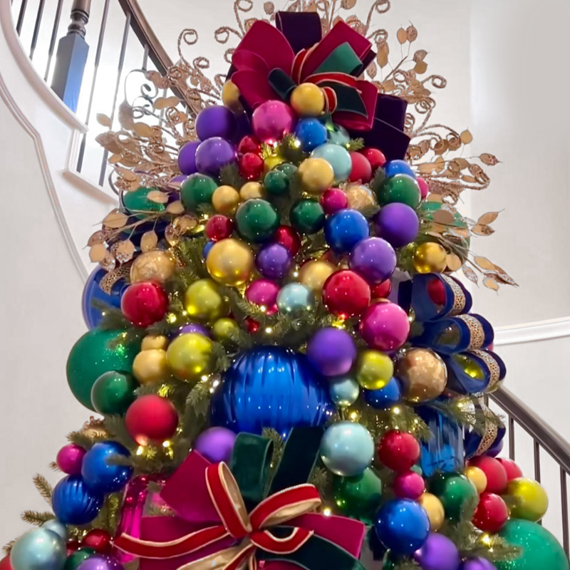 Дизайнерская Елка с Разноцветными шарами Christmas tree colorful balls Мульти Дизайнерская Елка с Разноцветными шарами Christmas tree colorful balls Мульти в Волгограде | Loft Concept
