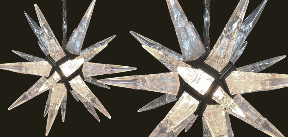 C. J. Weinstein Rock Сrystal Star Chandelier C. J. Weinstein Rock Сrystal Star Chandelier - Loft-Concept в Волгограде