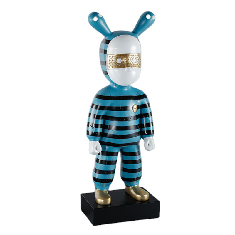 Rolito Large Figurine Blue Синий Черный Золотой Rolito Large Figurine Blue Синий Черный Золотой в Волгограде | Loft Concept