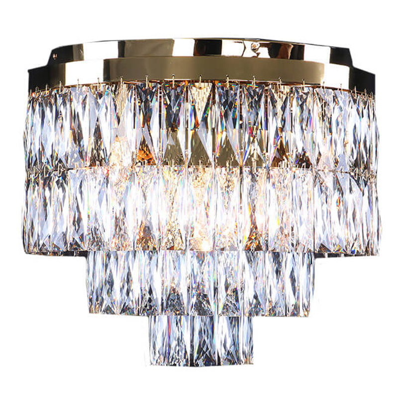 Потолочная люстра Crystal Regena Gold Chandelier Глянцевое золото Прозрачный (Transparent) Потолочная люстра Crystal Regena Gold Chandelier Глянцевое золото Прозрачный (Transparent) в Волгограде | Loft Concept