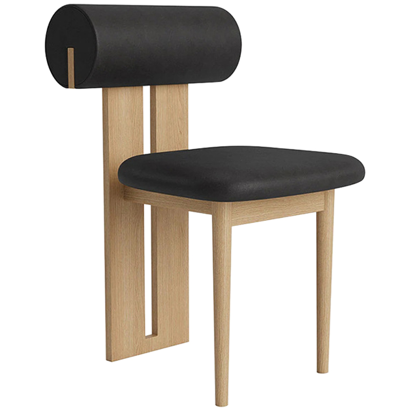 Стул Behemo Black Fabric Chair Древесина Черный Стул Behemo Black Fabric Chair Древесина Черный в Волгограде | Loft Concept