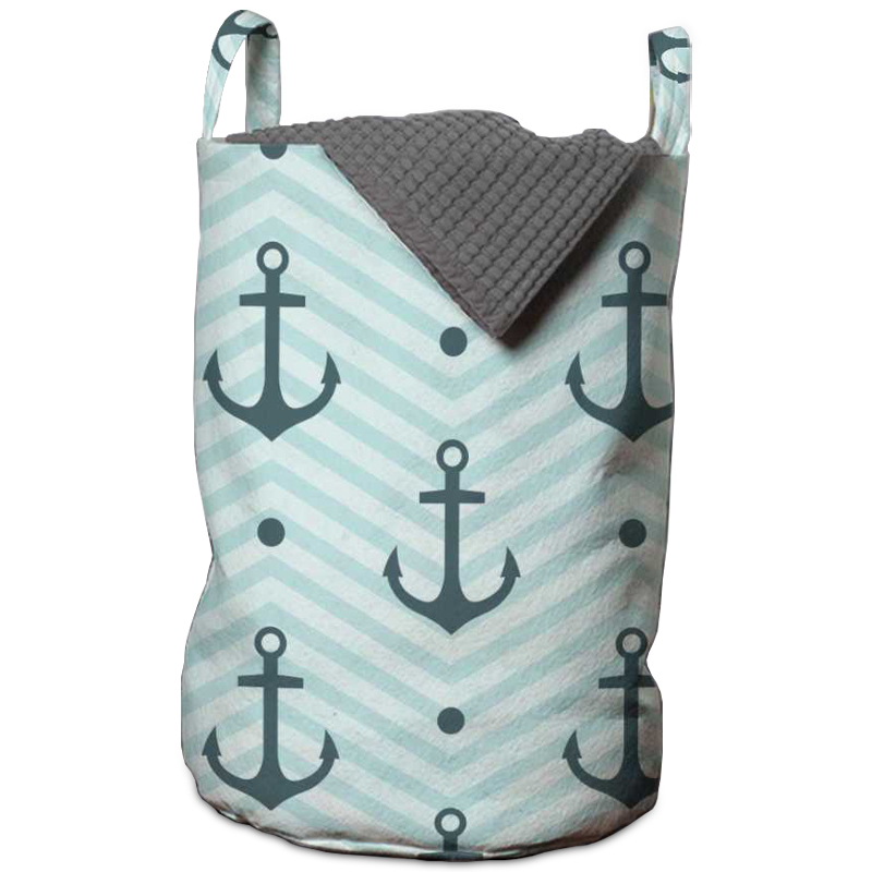 Корзина Anchors Basket Светло-голубой Бирюзовый Корзина Anchors Basket Светло-голубой Бирюзовый в Волгограде | Loft Concept