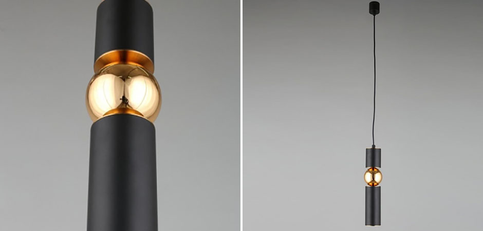 Подвесной светильник Lee Broom Fulcrum Золото и Черный Подвесной светильник Lee Broom Fulcrum Золото и Черный - Loft-Concept в Волгограде