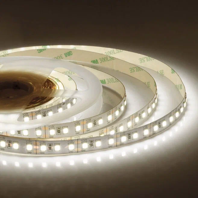 Светодиодная лента 10W/m 120LED/m 3528SMD теплый белый 5M Белый Светодиодная лента 10W/m 120LED/m 3528SMD теплый белый 5M Белый в Волгограде | Loft Concept