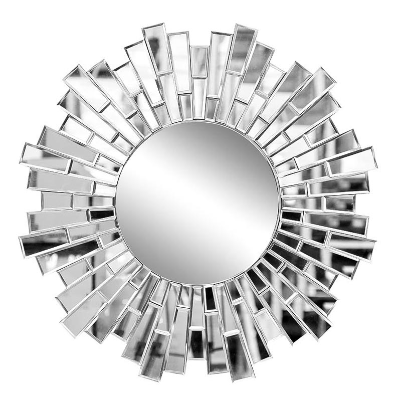 Зеркало Mirror Beams Round Mirror Зеркало Mirror Beams Round Mirror в Волгограде | Loft Concept