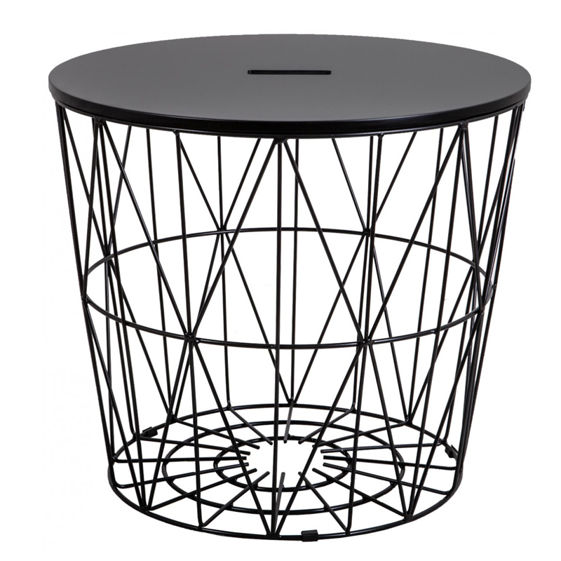 Приставной стол Cambria Side Table black Черный Приставной стол Cambria Side Table black Черный в Волгограде | Loft Concept