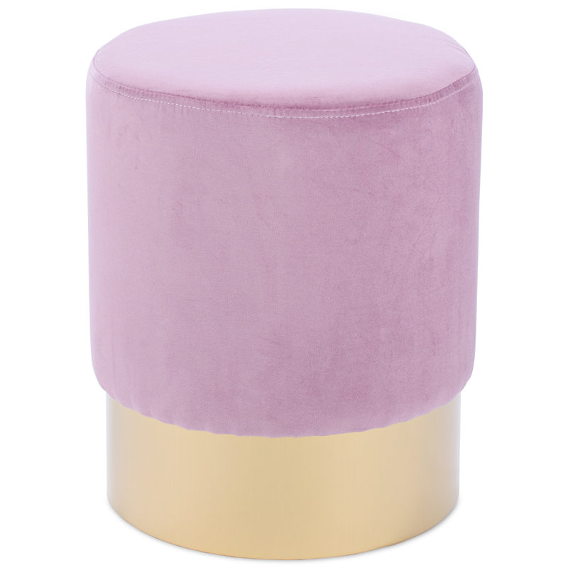 Пуф Una Puff pink Розовый Золотой Пуф Una Puff pink Розовый Золотой в Волгограде | Loft Concept