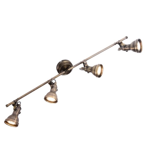 Спот Loft Bronze Bra Line 4 Темная бронза винтаж Спот Loft Bronze Bra Line 4 Темная бронза винтаж в Волгограде | Loft Concept