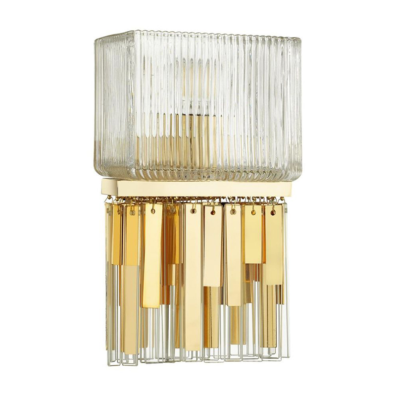Бра Madelen Gold Wall Lamp Глянцевое золото Прозрачный (Transparent) Бра Madelen Gold Wall Lamp Глянцевое золото Прозрачный (Transparent) в Волгограде | Loft Concept