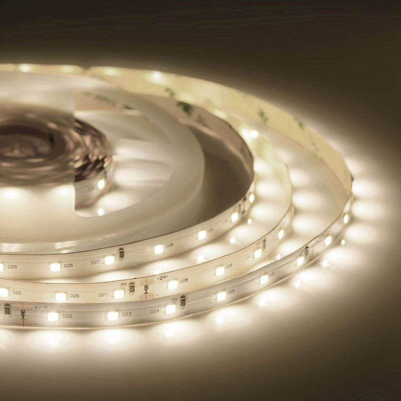 Светодиодная лента 48W/m 60Led/m 2835SMD теплый белый 5M Белый в Волгограде | Loft Concept 