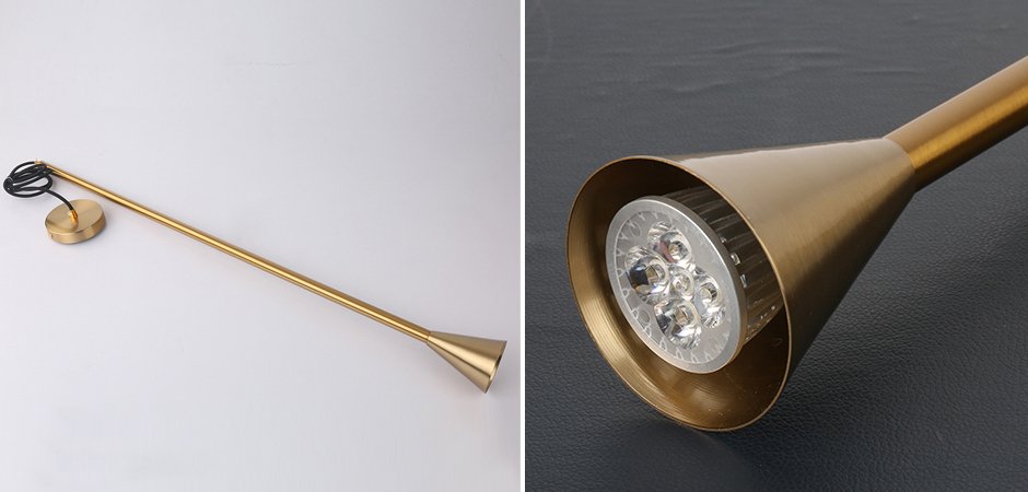Подвесной светильник Brass Pipe Подвесной светильник Brass Pipe - Loft-Concept в Волгограде