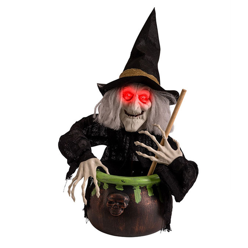 Статуэтка HALLOWEEN Witch and Cauldron Серый (Gray) Черный Зеленый Статуэтка HALLOWEEN Witch and Cauldron Серый (Gray) Черный Зеленый в Волгограде | Loft Concept