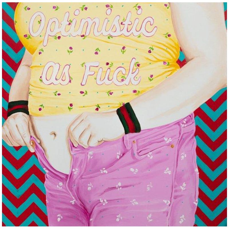 Картина Optimistic as Fuck Мульти Картина Optimistic as Fuck Мульти в Волгограде | Loft Concept