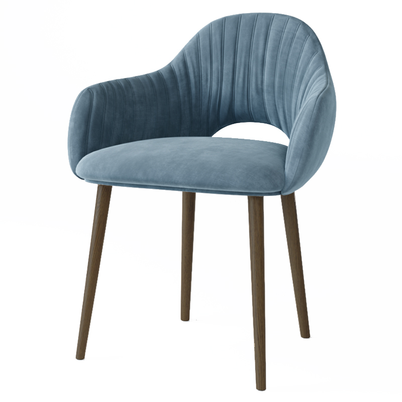 Стул California blue Голубой Коричневый Стул California blue Голубой Коричневый в Волгограде | Loft Concept