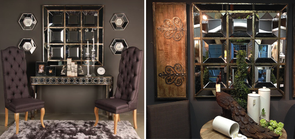 Зеркало настенное Patina FourSquare Зеркало настенное Patina FourSquare - Loft-Concept в Волгограде