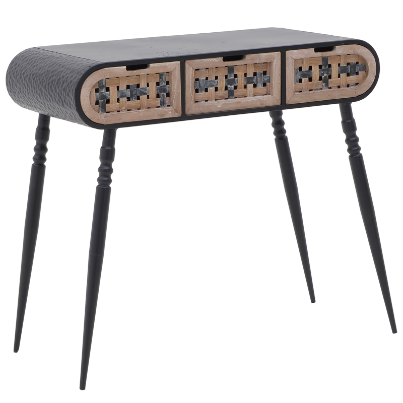Консоль Fidelia Console Черный Бежево-серый Консоль Fidelia Console Черный Бежево-серый в Волгограде | Loft Concept