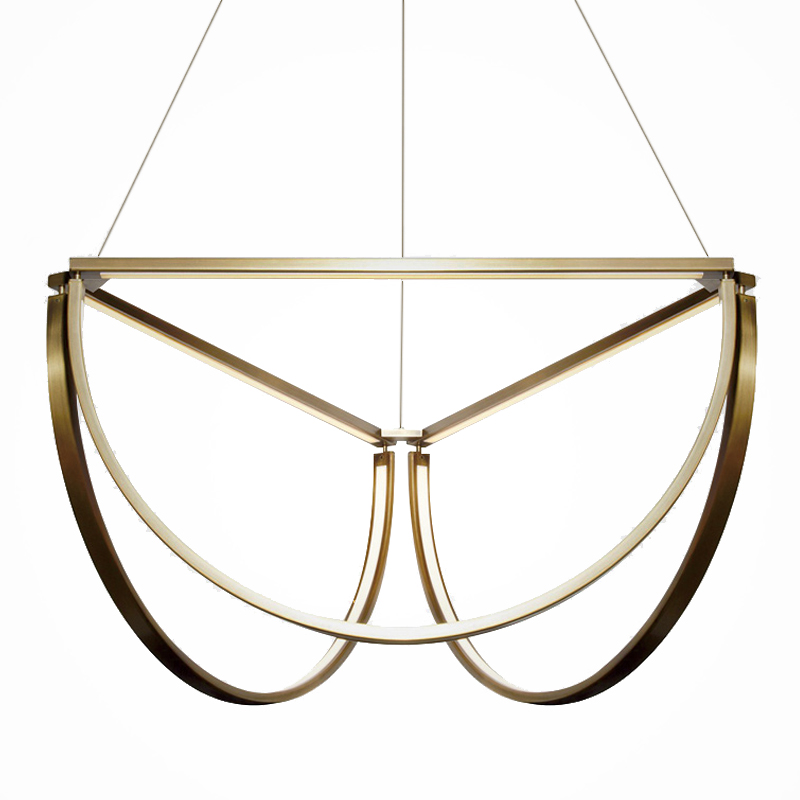 Подвесной светильник Solana Hanging lamp Золотой Подвесной светильник Solana Hanging lamp Золотой в Волгограде | Loft Concept