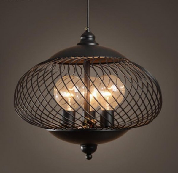 Подвесной светильник Oriental lattice pendant Черный Подвесной светильник Oriental lattice pendant Черный в Волгограде | Loft Concept
