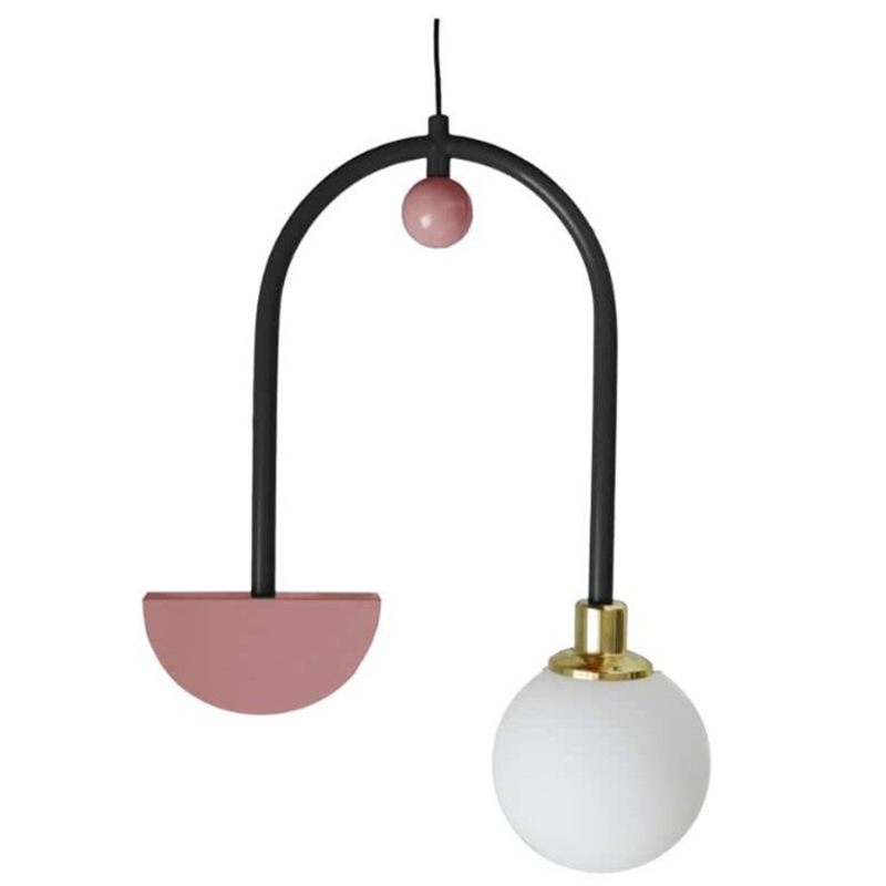 Дизайнерский Светильник Pink Space II Ceiling Lamp by Dovain Studio Белый Розовый Черный в Волгограде | Loft Concept 