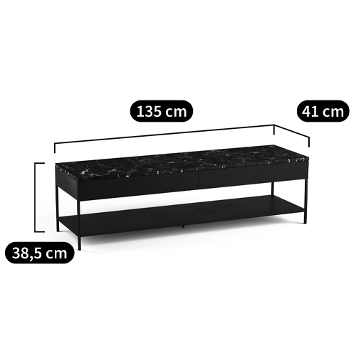 ТВ-тумба с мраморной столешницей Vayo Marble TV Stand ТВ-тумба с мраморной столешницей Vayo Marble TV Stand в Волгограде