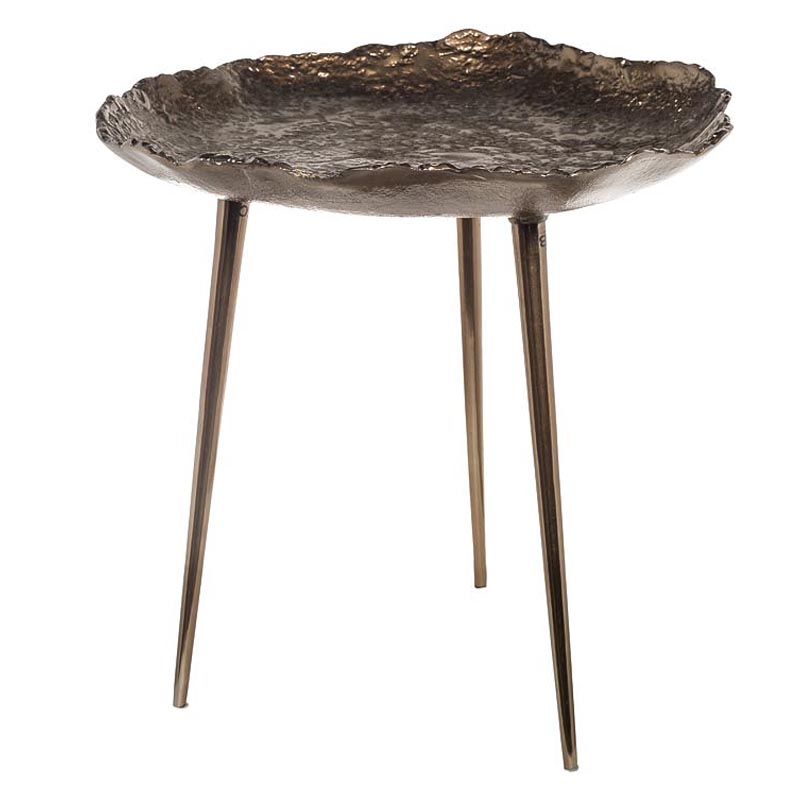 Приставной стол Edmundo Side Table 53 Бронза Приставной стол Edmundo Side Table 53 Бронза в Волгограде | Loft Concept