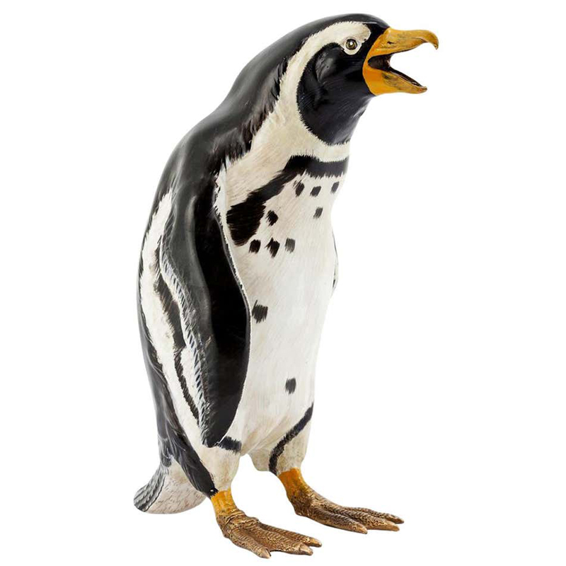 Аксессуар Pingouin Sculpture Черно-белый Латунь Аксессуар Pingouin Sculpture Черно-белый Латунь в Волгограде | Loft Concept