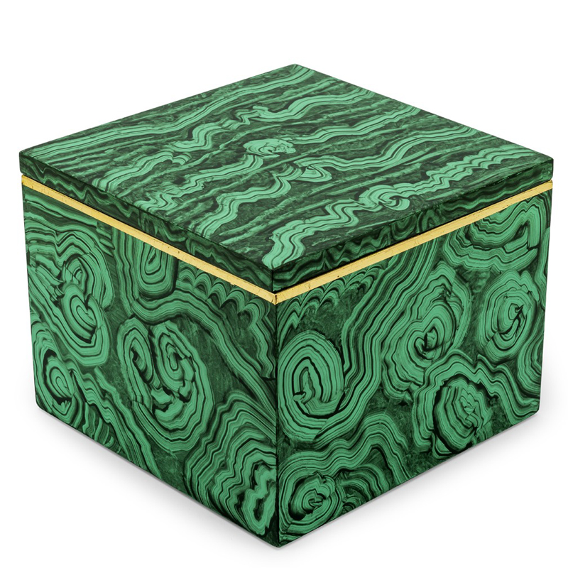 Шкатулка BOX KRIZIA MALAKI Малахит (зеленый) Шкатулка BOX KRIZIA MALAKI Малахит (зеленый) в Волгограде | Loft Concept