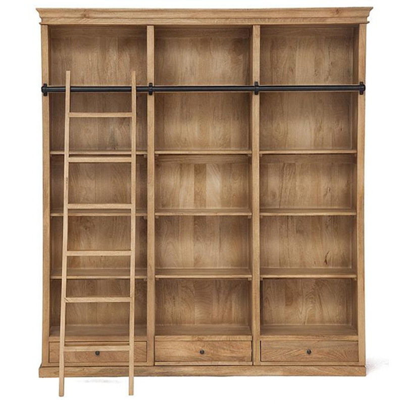 Стеллаж с лестницей Mango Shelving Boleyn Древесина Черный Стеллаж с лестницей Mango Shelving Boleyn Древесина Черный в Волгограде | Loft Concept